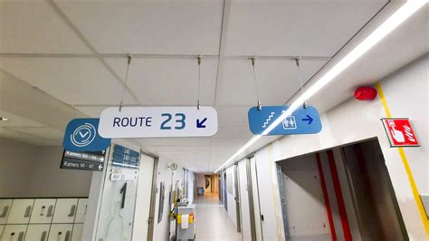 Routes in het ziekenhuis 